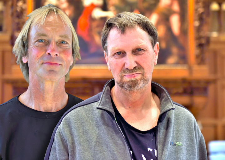 Henk Bruinink en Henk Bijlholt