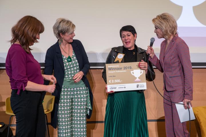Winnaar Taalbegeleider Lotte Mol