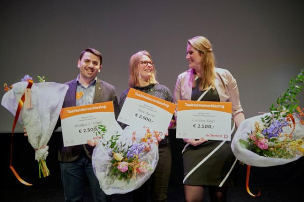 Winnaars TaalHeldenprijzen 2017