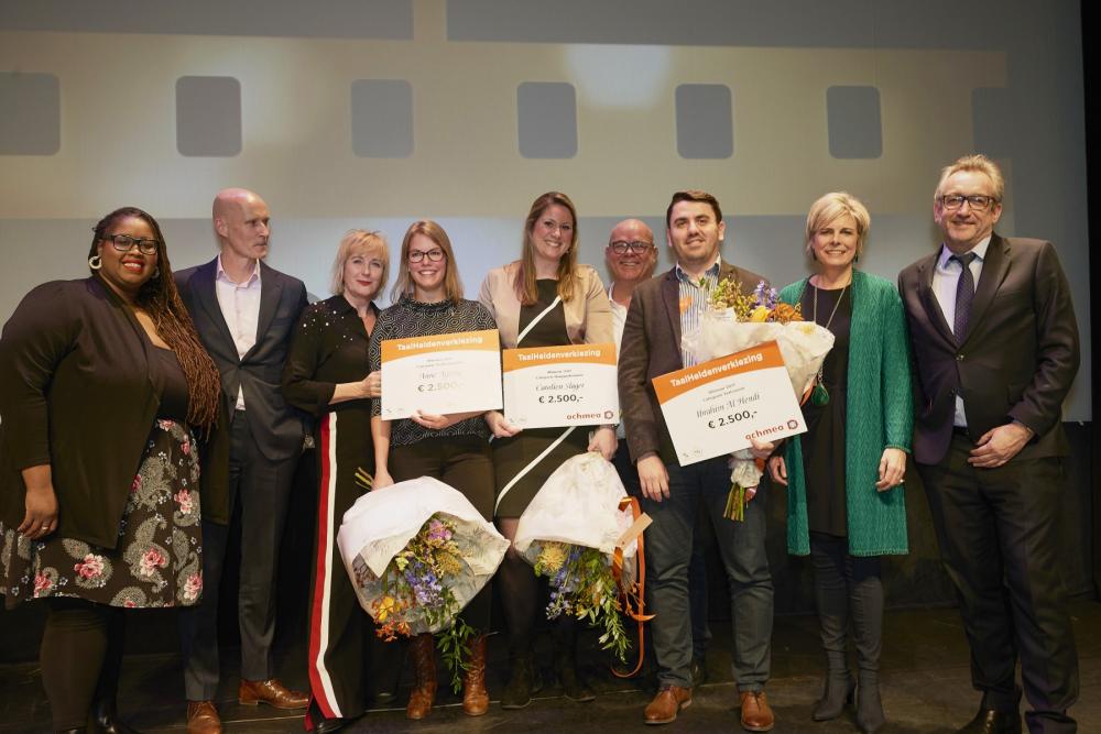 Winnaars van de TaalHeldenprijzen 2017